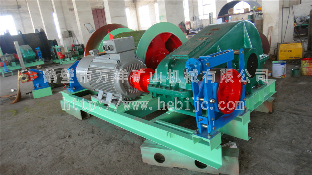 JTP礦用提升絞車主要部件的結(jié)構(gòu)簡介